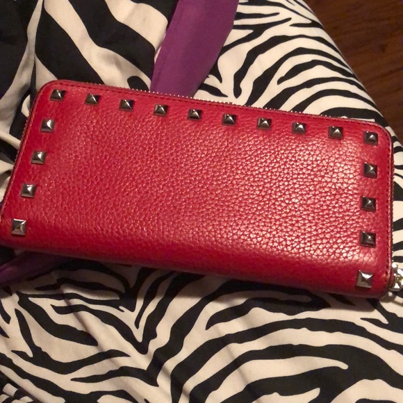 Red michael kors wallet - Picture 2 of 3
